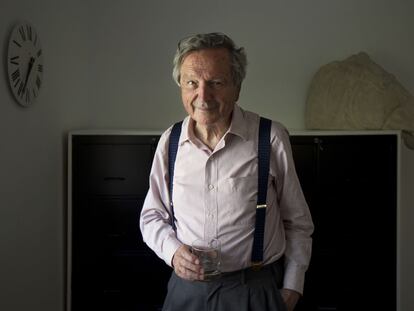 El arquitecto Rafael Moneo, en su residencia de Madrid, en mayo de 2012.