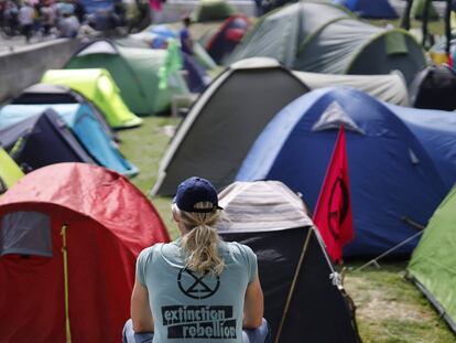 Las protestas ambientales de Extinction Rebellion, en imágenes