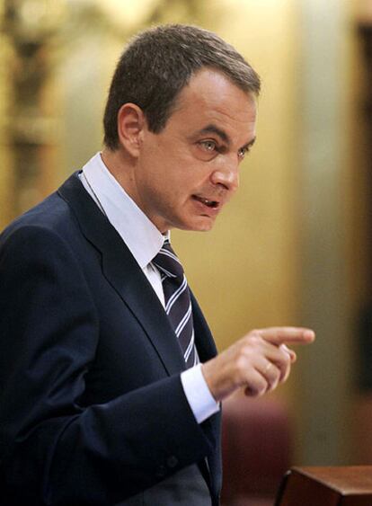 El presidente José Luis Rodríguez Zapatero.