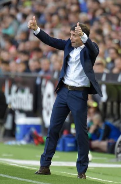 Marcelino García Toral, entrenador del Valencia.