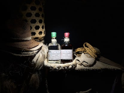 Botellas premiadas de Casa Agave, en una imagen proporcionada por la destilería.