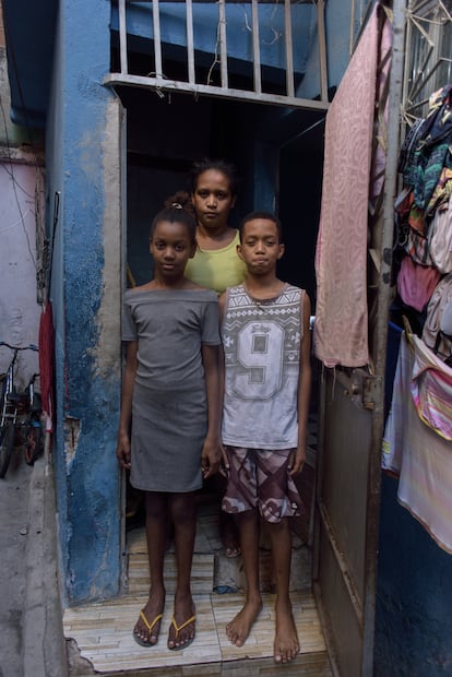 Residentes de Jacarezinho en Río de Janeiro