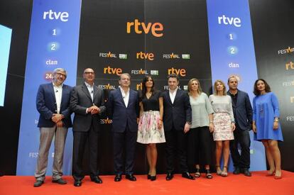 TVE presenta su programación de otoño en el FesTVal de Vitoria.