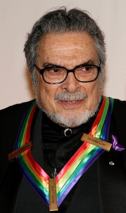 Leon Fleisher, en una gala benéfica en 2007 en Washington.