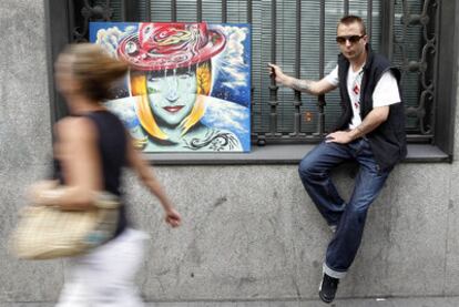 Eduardo, de 35 años, una de las personas tuteladas por la Comunidad de Madrid.