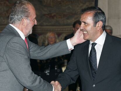 El Rey felicita a Severiano Ballesteros