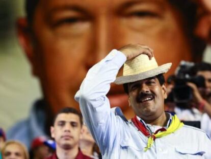 Maduro, en un acto este jueves en la localidad de Margarita.
