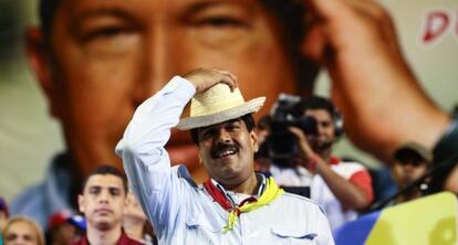 Maduro, en un acto este jueves en la localidad de Margarita.