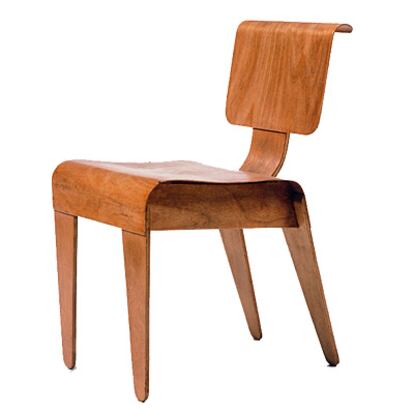 La silla Isokon (1935), en madera maciza