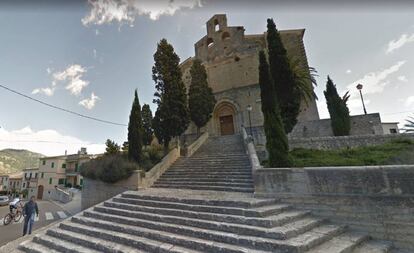 Iglesia de San Lorenzo en la localidad mallorquina de Selva, donde ocurrieron los hechos. 