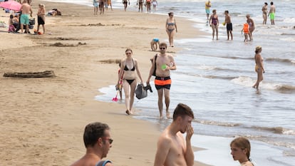 Playa de Maspalomas, al sur de la isla de Gran Canaria, el pasado 2 de septiembre.