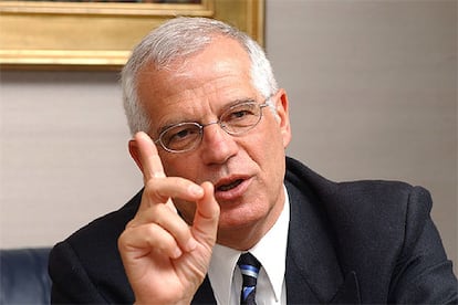 El presidente del Parlamento Europeo, Josep Borrell.