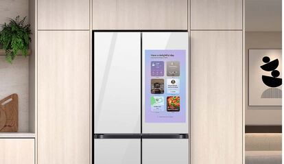 Uso de One UI de Samsung en un frigorífico