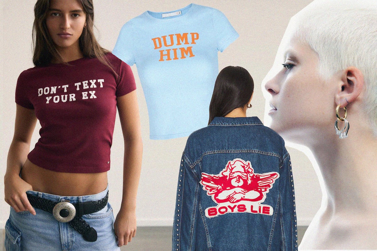 A ‘don’t text your ex’ shirt and divorce rings: Fashion leads a break-up paradigm shift