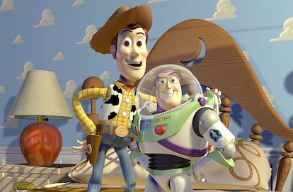 Woody y Buzz Lightyear.