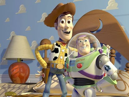 Woody y Buzz Lightyear.