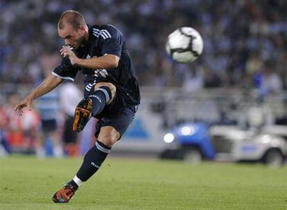 Wesley Sneijder, con el Real Madrid.