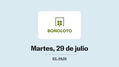 Sorteo Bonoloto martes 29 julio 2025