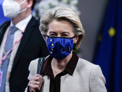 Presidenta de la Comisión Europea, Ursula von der Leyen.