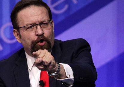 Sebastian Gorka, el pasado febrero.