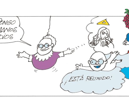Peridis: en manos de Dios