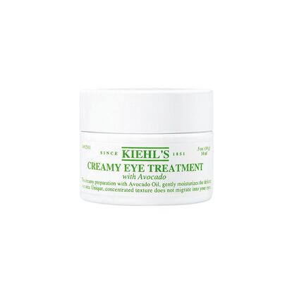 El aguacate no es solo cosa de desayunos cuquis de Instagram. Creamy Eye treatment with avocado de Kiehl's lo añade en su fórmula para aportar una intensa hidratación a tus ojos.