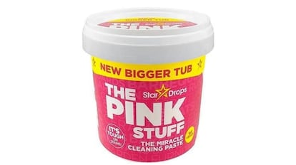 producto multiusos para limpiar el hogar The Pink Stuff