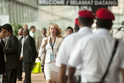 Naomi Watts, en un plano de <i>Caza a la espía.</i>