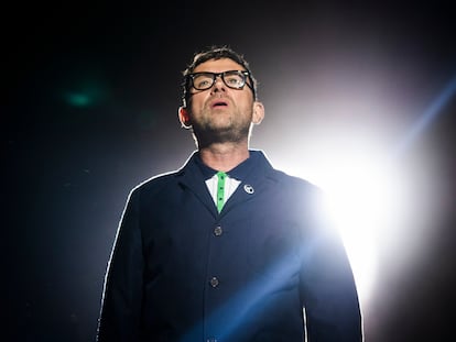 Damon Albarn en el concierto de Blur en el festival Primavera Sound de Barcelona de 2023.