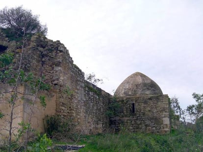 Ruinas de la ermita visigoda de San Ambrosio en Barbate (C&aacute;diz).