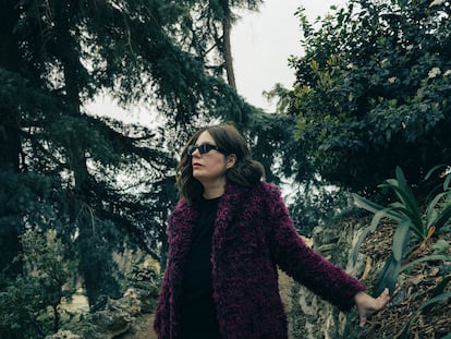 Anne Boyer, fotografiada en el parque del Retiro durante una reciente visita a Madrid.