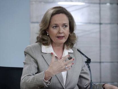 Nadia Calviño, ministra de Economía y Empresa.