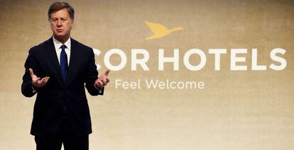 El consejero delegado del grupo hotelero Accor, Sébastien Bazin.