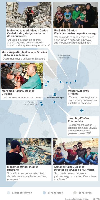 Las personas que no aparecen en el mapa han preferido no hacerlo por motivos de seguridad.