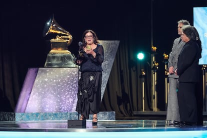 Gabriela OrtIz en el teatro Peacock, en Los Ángeles, en febrero de 2025. 