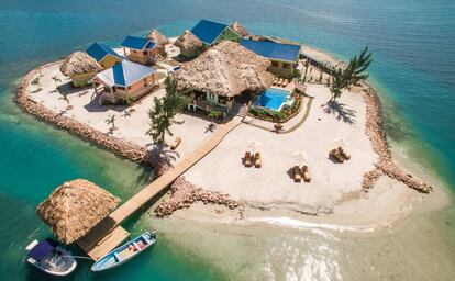 Una isla privada en Belice disponible en ThirdHome. 