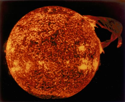 Sol centro del Sistema Solar