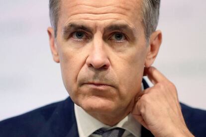 El gobernador del Banco de Inglaterra, Mark Carney