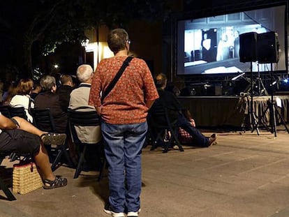 Proyeccion en el Festival Gollut 2016 de Ribes de Rreser.