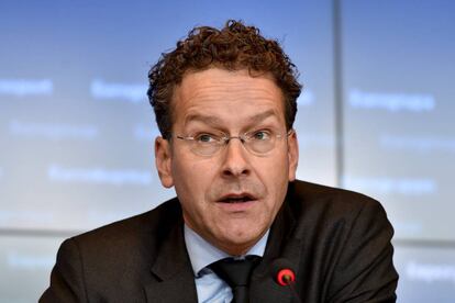 El presidente del Eurogrupo, Jeroen Dijsselbloem. 