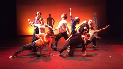 El montaje 'Somnus Greco' de la directora teatral Liuba Cid.
