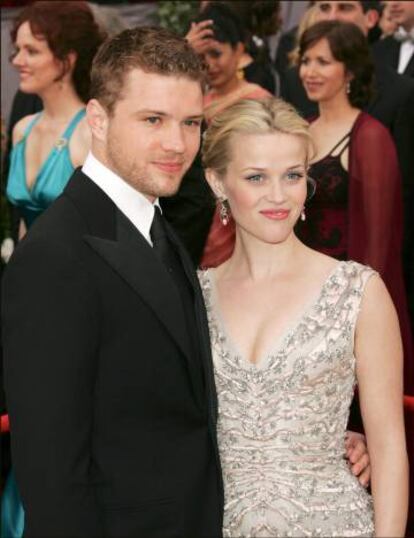 Ryan Phillippe y Reese Witherspoon en 2006.