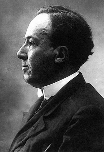 Antonio Machado, fotografiado hacia 1927.