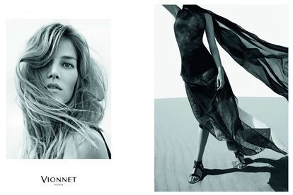 Vionnet apuesta por la estética minimal y el blanco y negro (igual que gran parte de las marcas) para presentar su nueva temporada. Suvi Koponen es la imagen de la firma de Goga Ashkenazi.