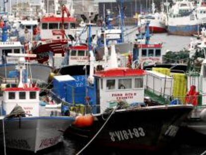 En la imagen, flota pesquera de las Rías Bajas de Galicia. EFE/Archivo