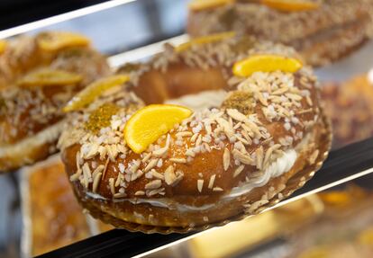 Un roscón de panadería, en una imagen de archivo.