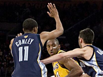 Los Grizzlies empañan la exhibición de Bryant