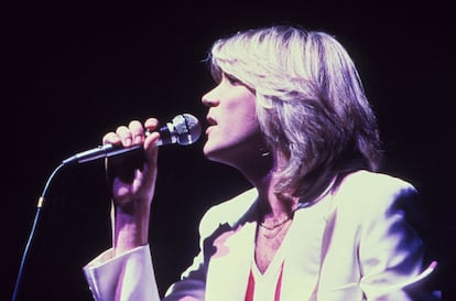 Patrick Juvet en un concierto en París en 1979.