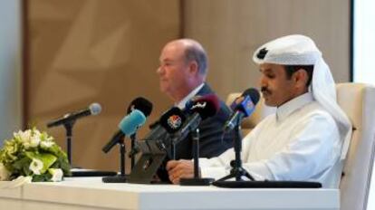 El director general de QatarEnergy y ministro de Energía de Qatar, Saad al- Kaab.