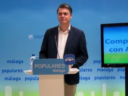 Carlos Rojas, portavoz del PP en el Parlamento de Andaluc&iacute;a.